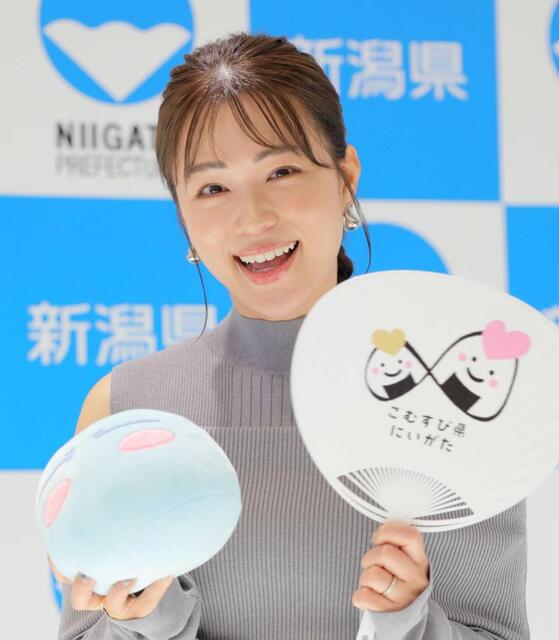 　トークイベントに登場した本田朋子アナウンサー（撮影・吉澤敬太）