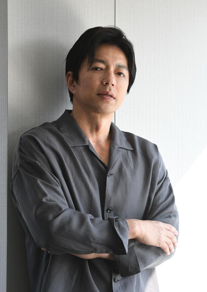 　助演男優賞に輝いた大沢たかお（撮影・佐々木彰尚）