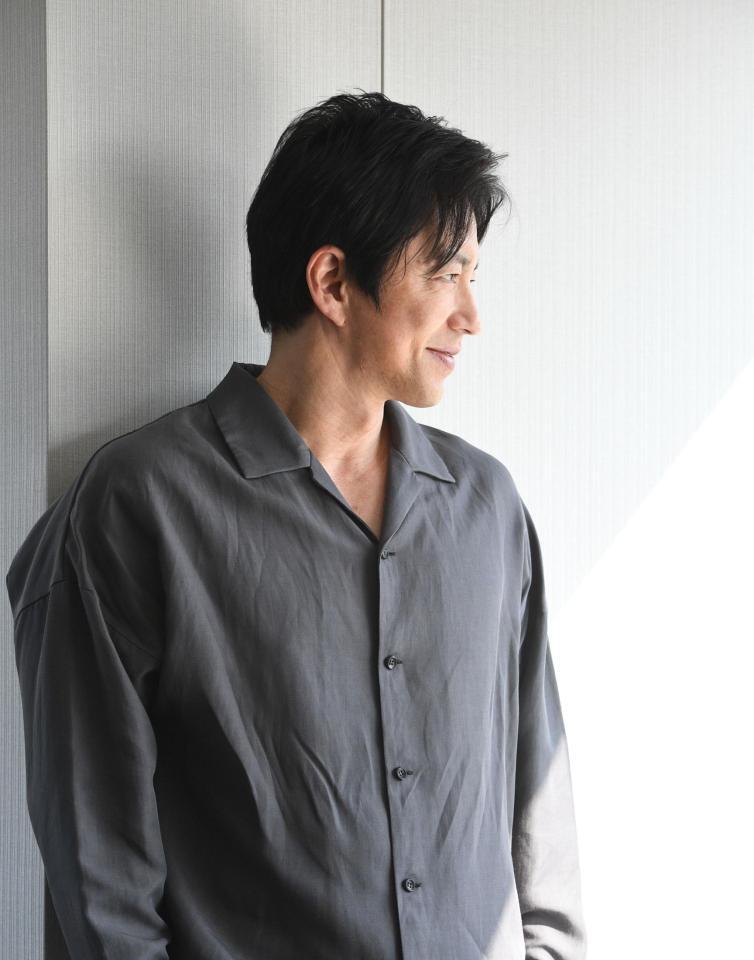 　助演男優賞に輝いた大沢たかお（撮影・佐々木彰尚）