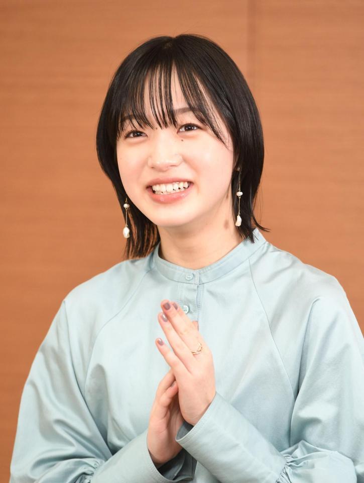 　新人賞に輝いた早瀬憩（撮影・佐々木彰尚）