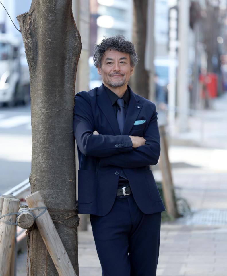 　最優秀主演男優賞を受賞した山口馬木也（撮影・金田祐二）