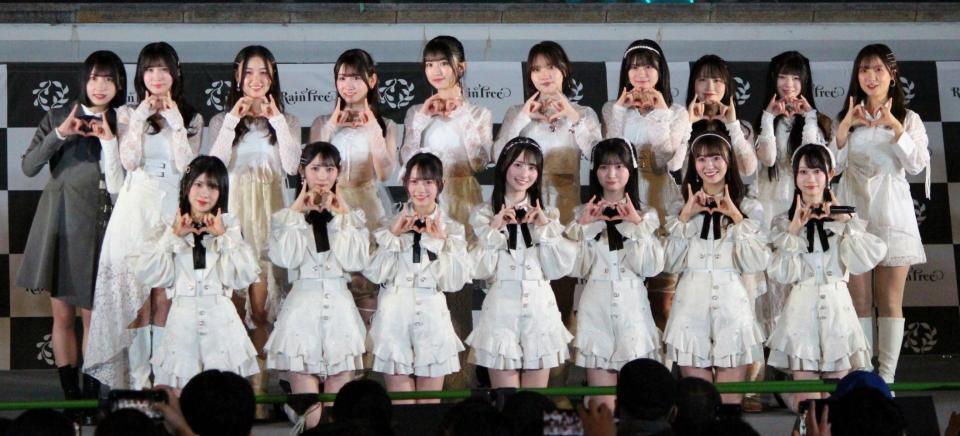 　デビューを果たしたＲａｉｎ　Ｔｒｅｅ