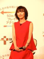 イベントに登場した山口もえ