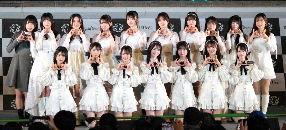 　デビューを果たしたＲａｉｎ　Ｔｒｅｅ