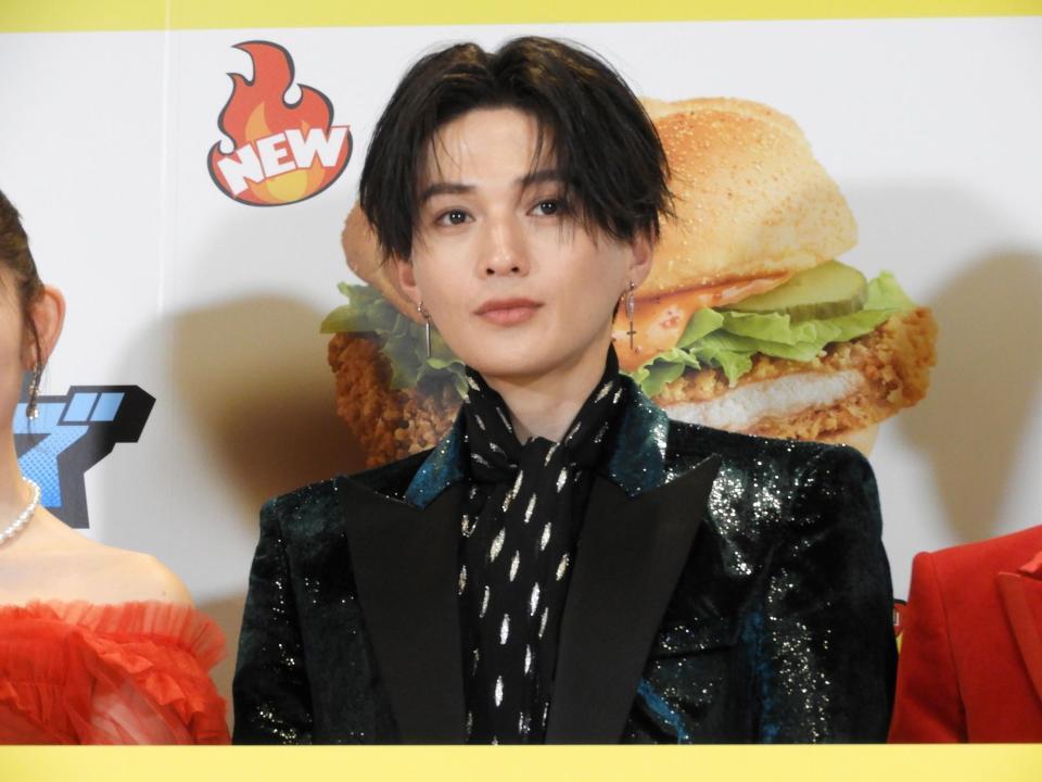 　イベントに登壇した八木勇征