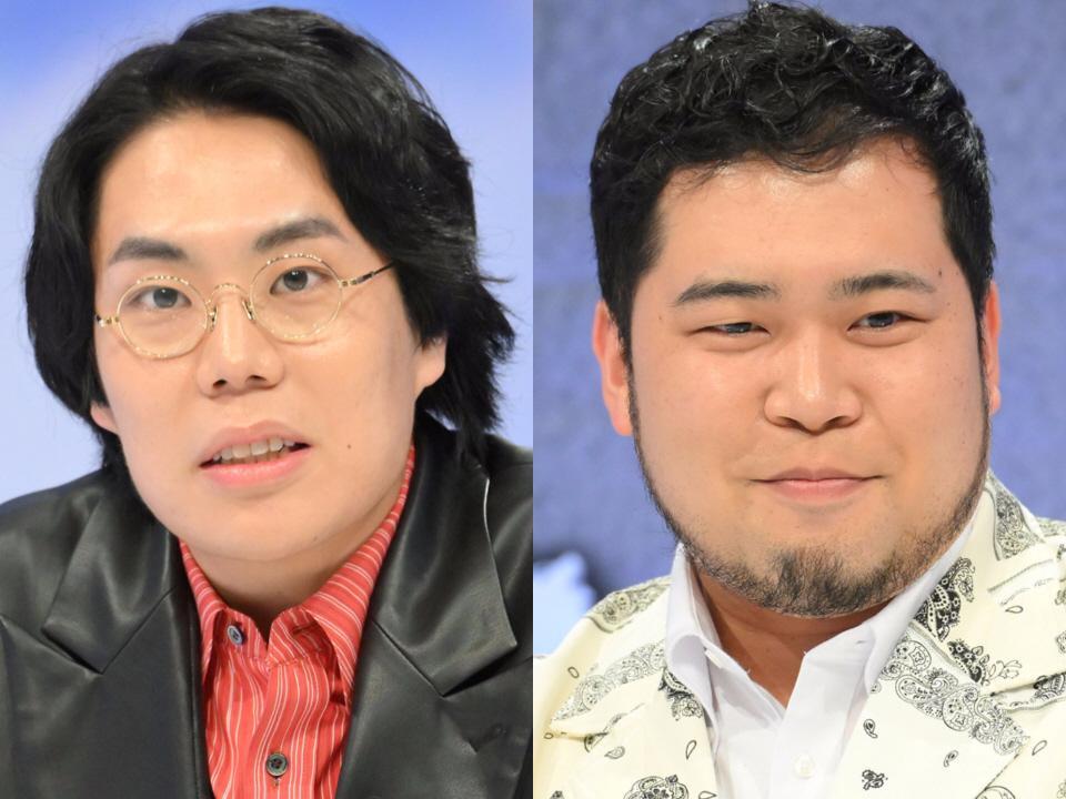 　令和ロマン・高比良くるま（左）と松井ケムリ