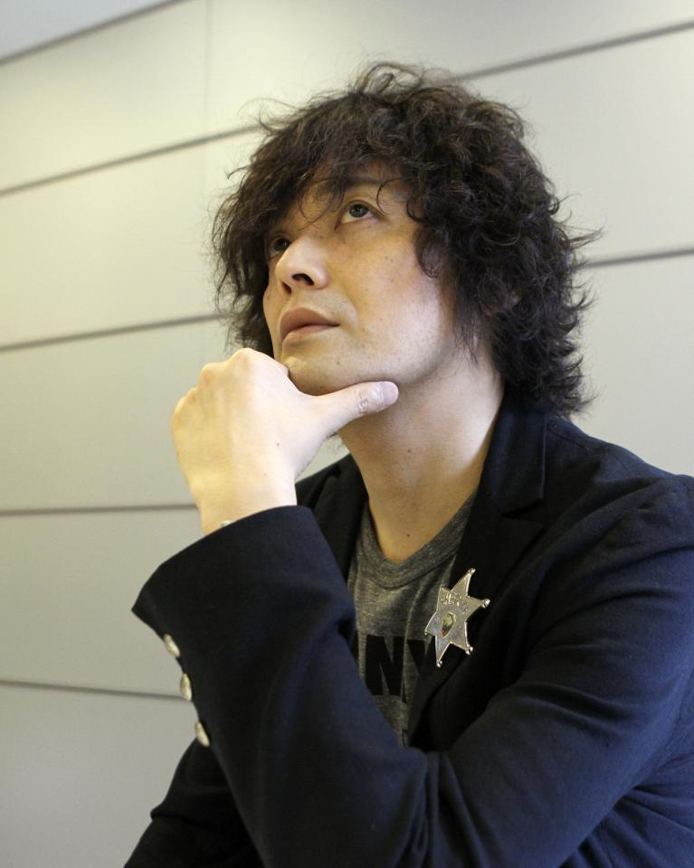 　ザ・ピロウズの山中わさお＝２０１１年６月