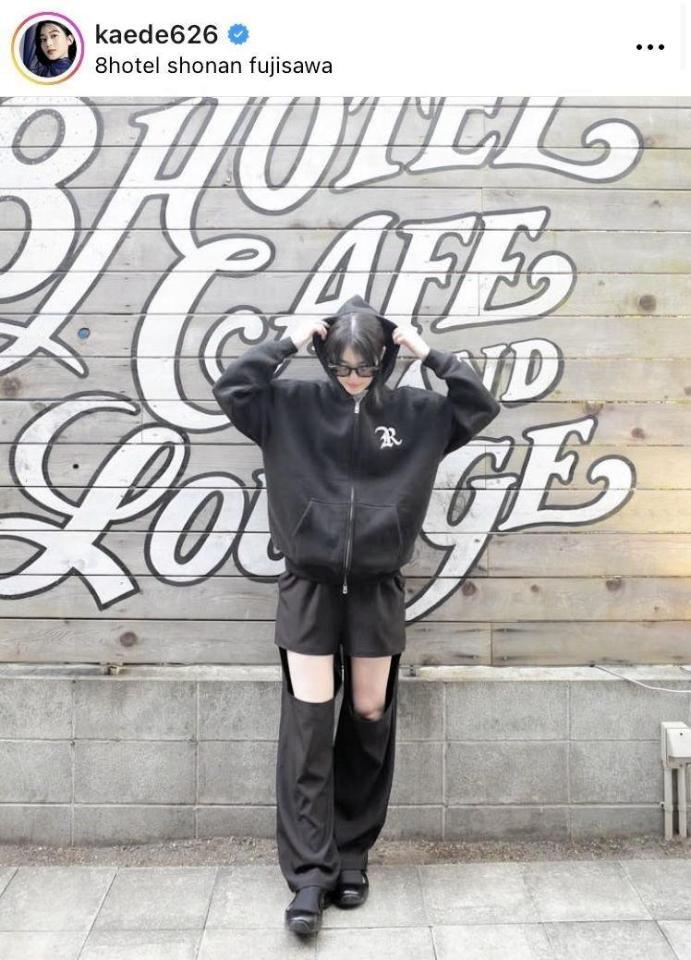 　青野楓のインスタグラム（ｋａｅｄｅ６２６）より