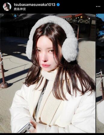 　益若つばさのインスタグラム＠ｔｓｕｂａｓａｍａｓｕｗａｋａ１０１３から