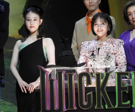 　イベントに登壇した高畑充希（左）と清水美依紗