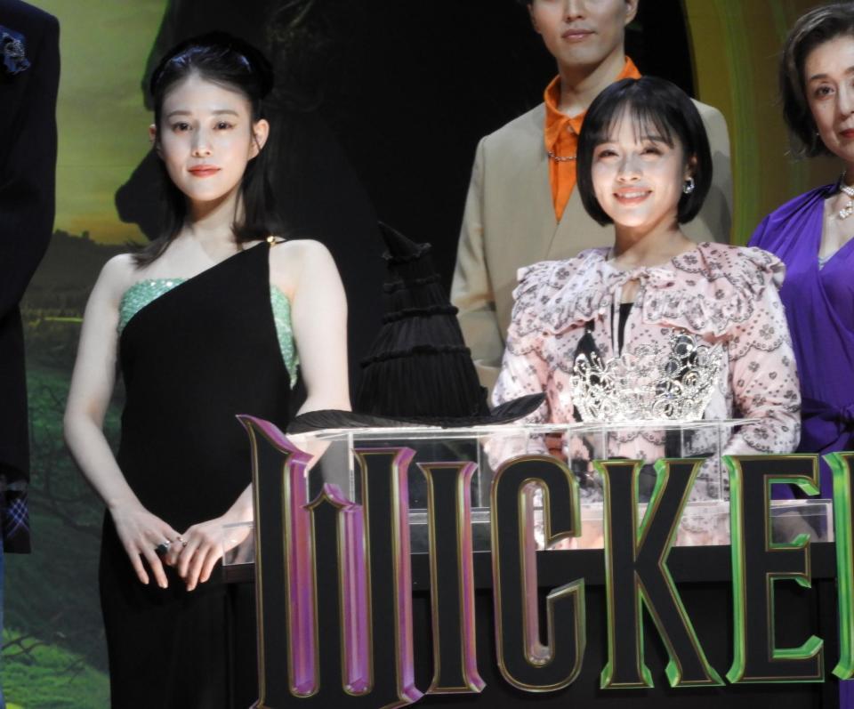 　イベントに登壇した高畑充希（左）と清水美依紗