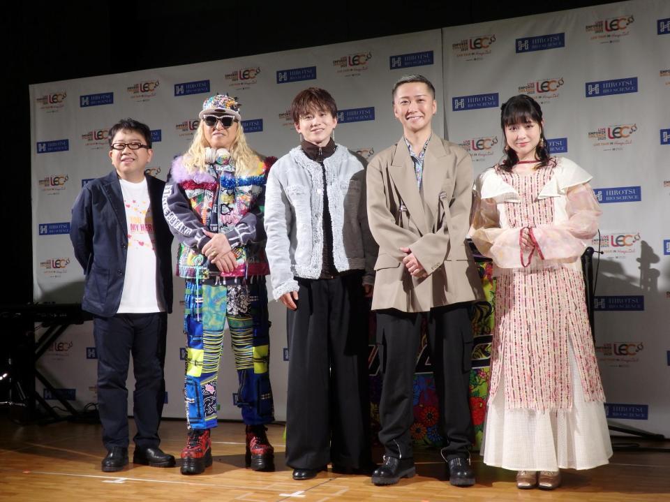 　天野ひろゆき、ＤＪ　ＫＯＯ、花村想太、大野雄大、大原櫻子