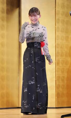 　プレゼンターとして登場した伊藤沙莉（撮影・棚橋慶太）