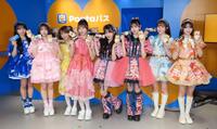 　取材会に出席した（左から）増田彩乃、桜庭遥花、山内咲奈、白石まゆみ、村川緋杏、立花琴未、真中まな、鎮西寿々歌