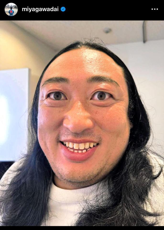 　宮川大輔のインスタグラム＠ｍｉｙａｇａｗａｄａｉから