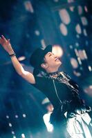 　苗場ライブを行った松任谷由実（撮影・田中聖太郎）