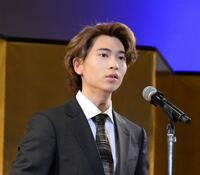 　エランドール賞でアクターズセミナー賞を受賞した庄司浩平＝６日