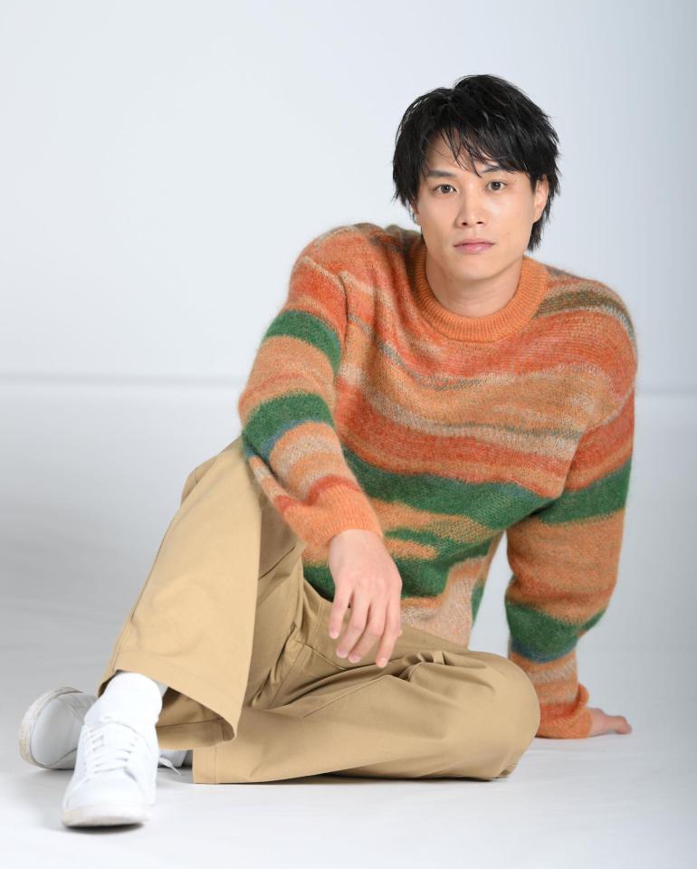 　映画「サラリーマン金太郎」で令和版金太郎に挑む鈴木伸之（撮影・伊藤笙子）