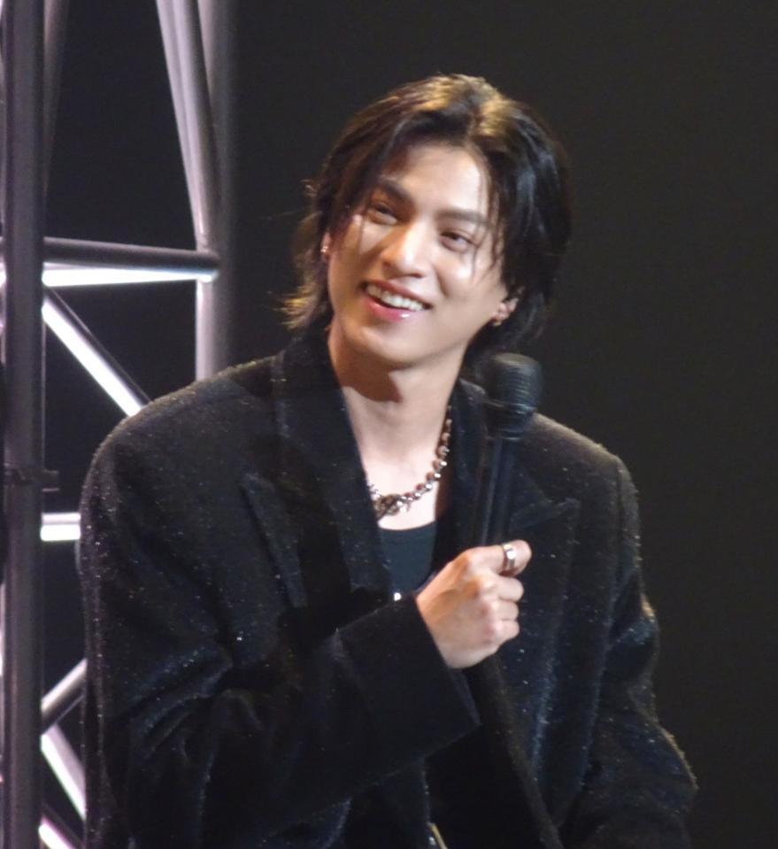 　主演するテレ東ドラマイベントに登壇したタイのスター俳優ガルフ・カナーウット