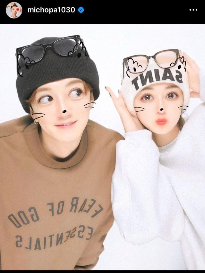 みちょぱのインスタグラム＠ｍｉｃｈｏｐａ１０３０から