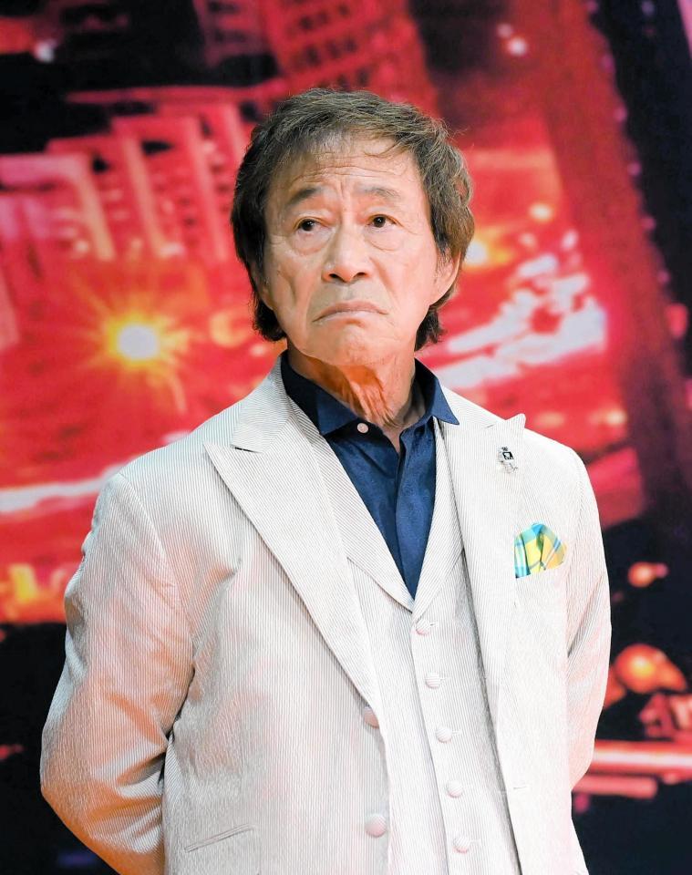 　武田鉄矢　２０２２年撮影