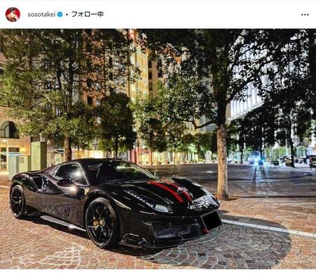 　武井壮のインスタグラム＠ｓｏｓｏｔａｋｅｉから