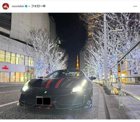 　武井壮のインスタグラム＠ｓｏｓｏｔａｋｅｉから