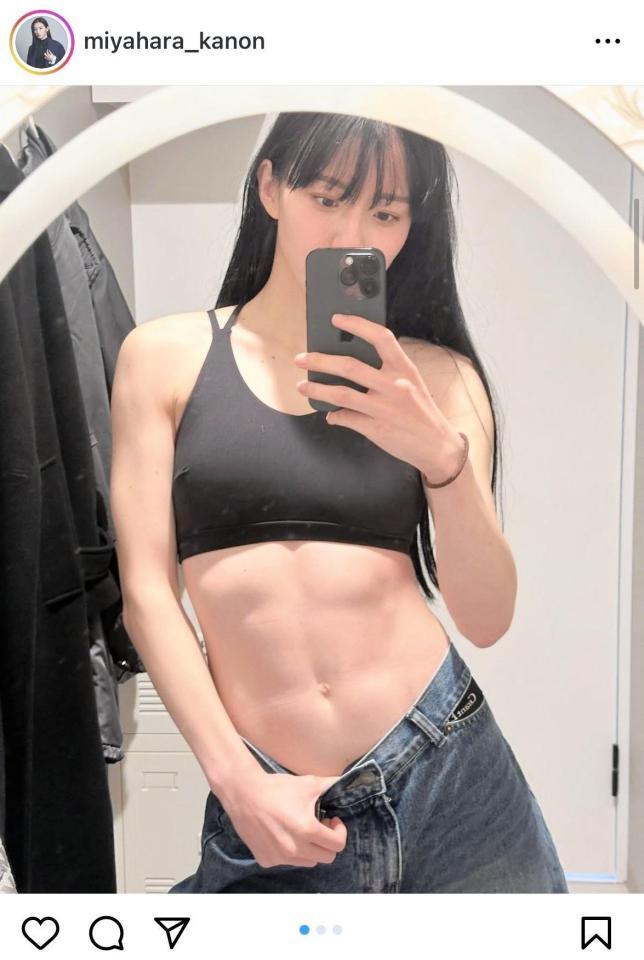 　宮原華音のインスタグラム＠ｍｉｙａｈａｒａ＿ｋａｎｏｎより
