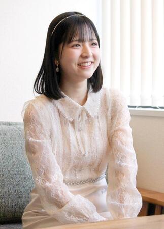 　最新シングルで初選抜初センターに抜てきされたＳＴＵ４８の曽川咲葵