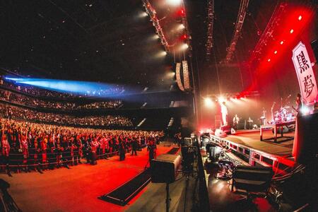 　１０年ぶりの復活ライブを行った黒夢