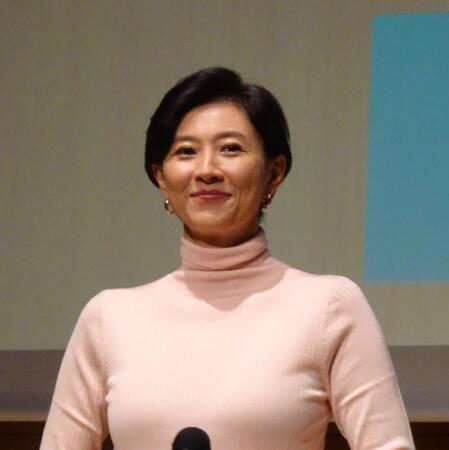 ＮＩＳＡ教室トークイベントに出席した菊川怜