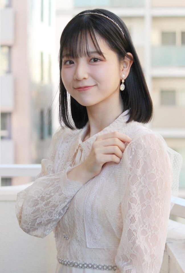 　最新シングルで初選抜初センターに抜てきされたＳＴＵ４８の曽川咲葵