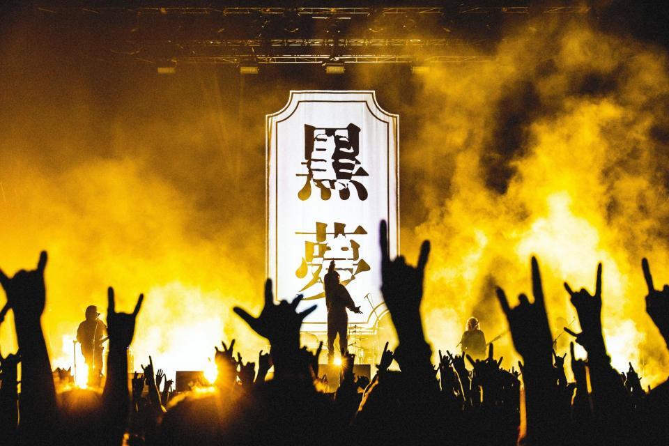 　１０年ぶりの復活ライブを行った黒夢＝横浜・ぴあアリーナＭＭ