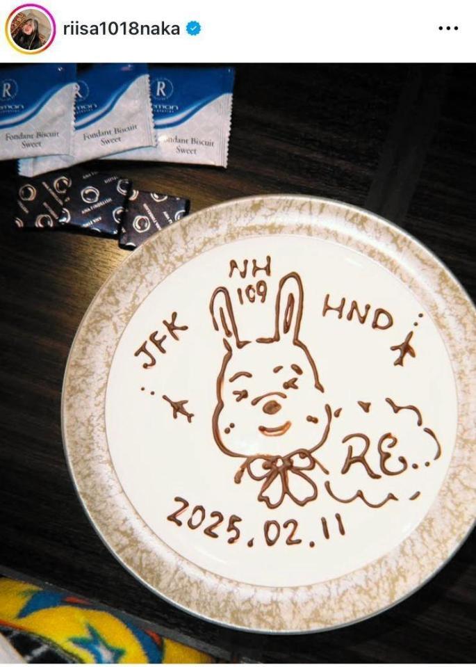 仲里依紗のインスタグラム＠ｒｉｉｓａ１０１８ｎａｋａより
