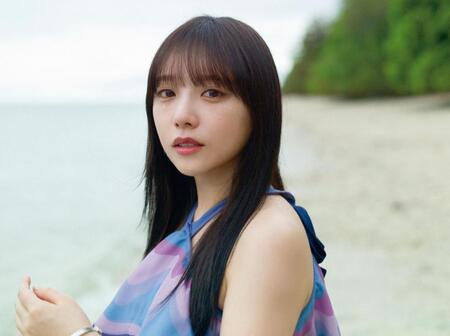 　３ｒｄ写真集で集大成を見せつけた与田祐希（写真・細居幸次郎）