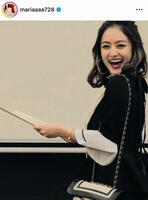 早大卒業式で。１９年３月の谷まりあのインスタグラム＠ｍａｒｉａａａａ７２８より