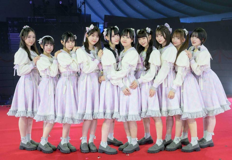 高嶺のなでしこ ワンマンライブ3000人動員 橋本桃呼「すてきな景色