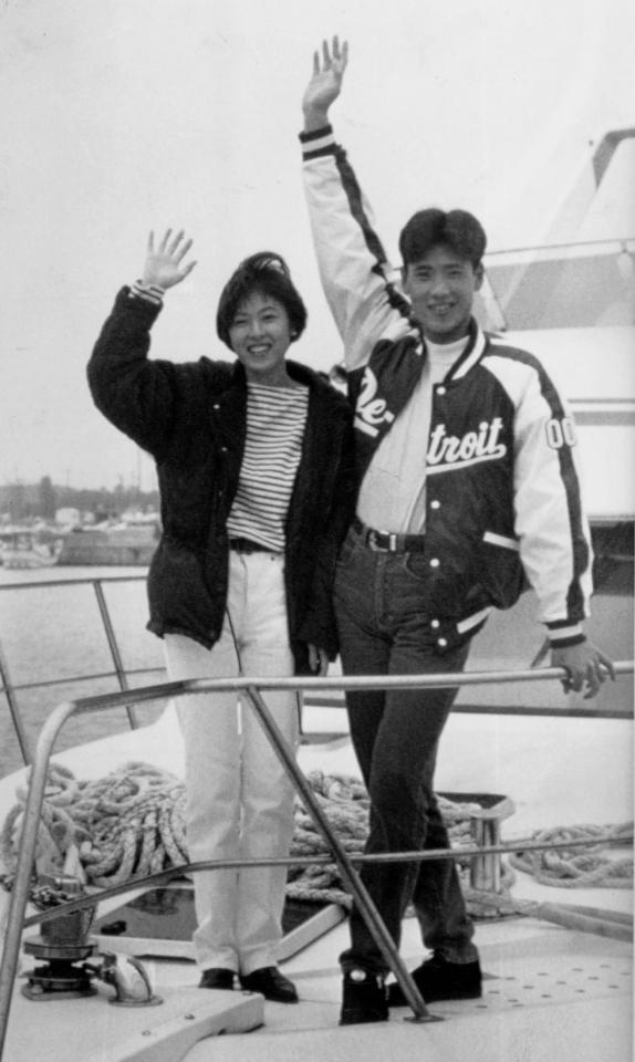 新庄監督の元妻・大河内志保 小麦色の肌が眩しい19歳時ポスター公開