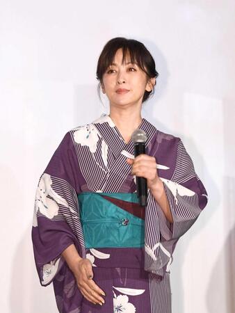 斉藤由貴（２１年８月撮影）