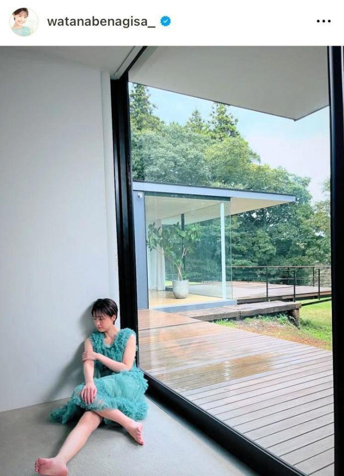 　渡邊渚さんのインスタグラム（ｗａｔａｎａｂｅｎａｇｉｓａ＿）より