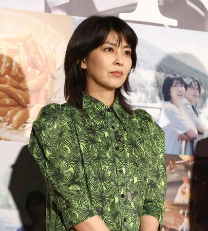 　大ヒット舞台あいさつに登壇した松たか子（撮影・中島達哉）