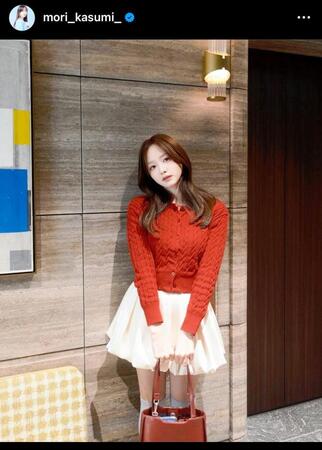 　森香澄のインスタグラム＠ｍｏｒｉ＿ｋａｓｕｍｉ＿から