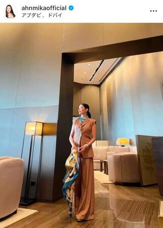 アンミカのインスタグラム＠ａｈｎｍｉｋａｏｆｆｉｃｉａｌより