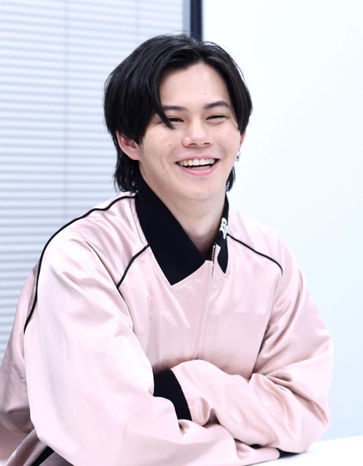 　筋力トレーニングについて語る小笠原海（撮影・園田高夫）