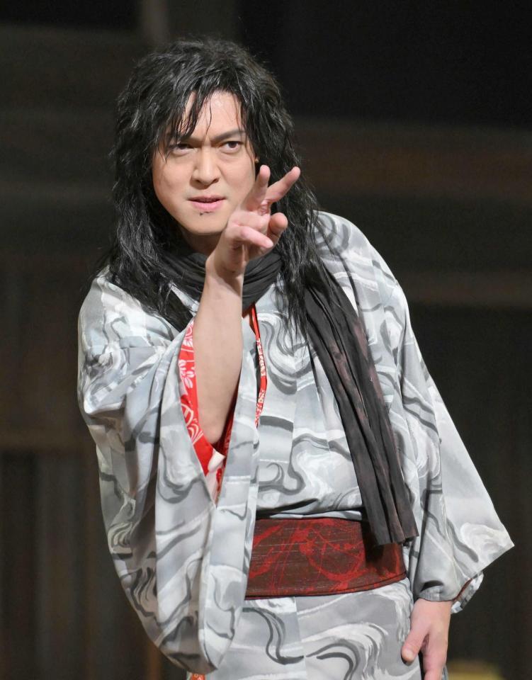 　舞台「浪人街」主演の丸山隆平（撮影・伊藤笙子）