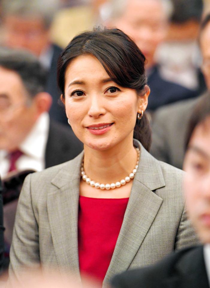 　大江麻理子キャスター＝２０１７年３月