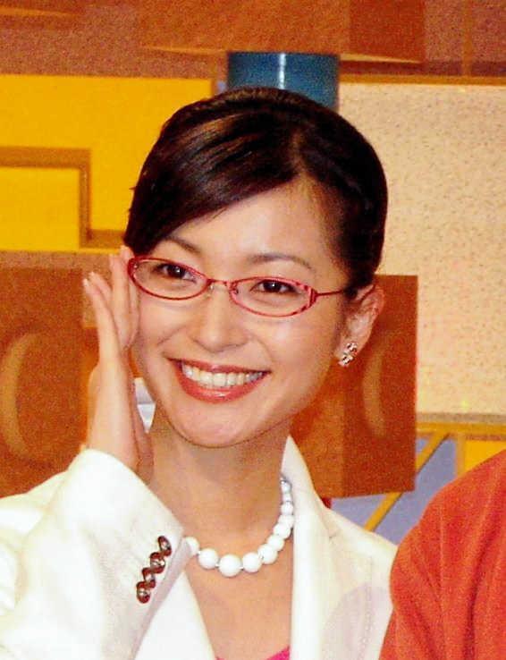 　大江麻理子キャスター＝２００４年１月