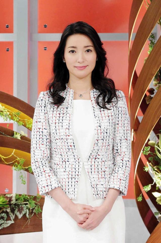 　大江麻理子キャスター＝２０１８年３月