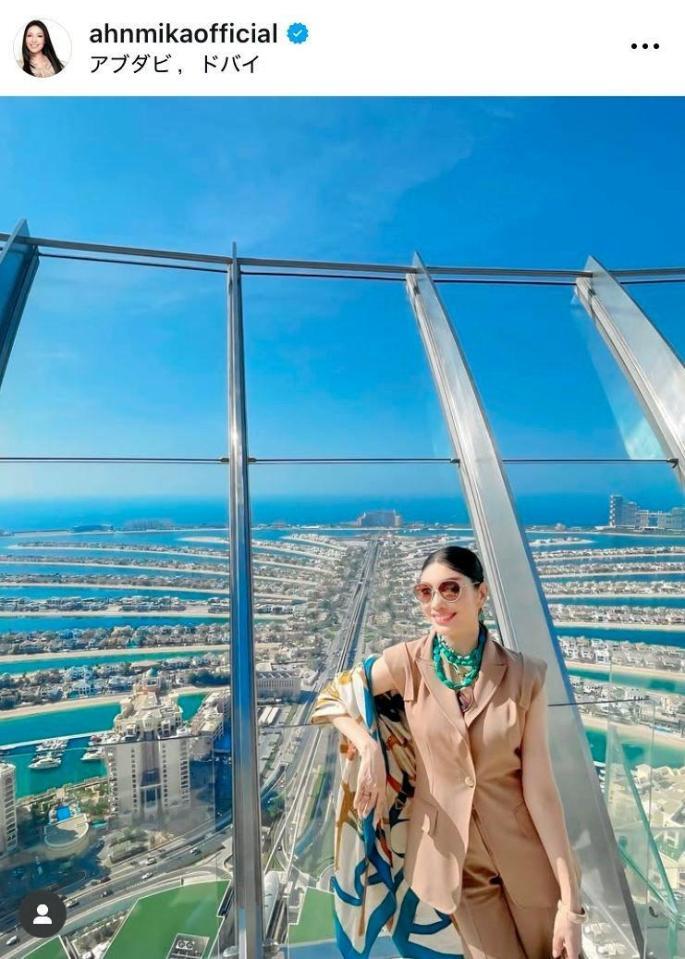 アンミカのインスタグラム＠ａｈｎｍｉｋａｏｆｆｉｃｉａｌより