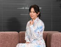 　歌手デビュー４０周年を迎えた斉藤由貴（撮影・佐々木彰尚）